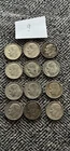 Lot Of 12 Dimes Various Years And Conditions 90% SILVER (1948-1964)