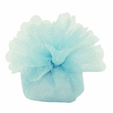 25X COLORE Bag 2 veli con tirante portaconfetti CELESTE 25 cm BOMBONIERA 1AOY