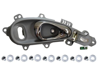 fits 2006 to 2010 PT Cruiser Interior Door Handle Front Right Chrome Gray