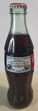 1996 Super Bowl XXX Steelers vs Cowboys Coca-Cola Classic 8 oz BottleFull Unopen