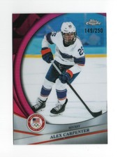 2026 Topps Chrome Winter Olympics Alex Carpenter #82 Pink Refractor /250