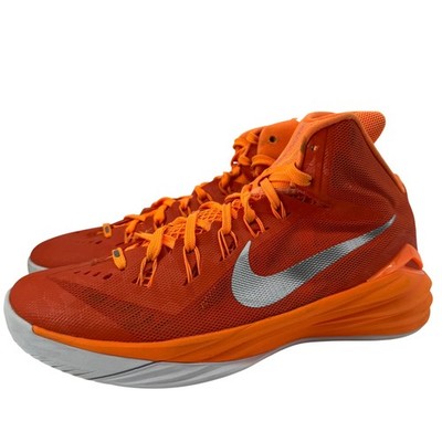 Nike Hyperdunk 2014 Basketball Shoes Mens 11 Orange Silver 653484-808