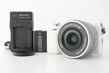 Sony NEX-5R Camera White 16-50mm Kit, 55685 Shutter Count, Used