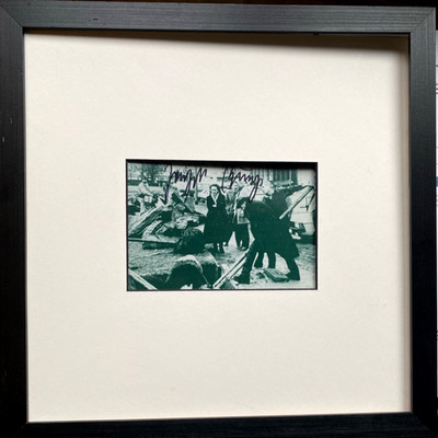 JOSEPH BEUYS 7000 OAK HAND SIGNED, with frame GIFT