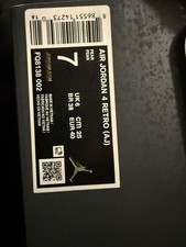 Size 7 - Air Jordan 4 Retro Fear