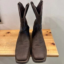 Durango 11” Flag Brown DDB0328 Western Boots MENS Size 10.5 Rebel Pride