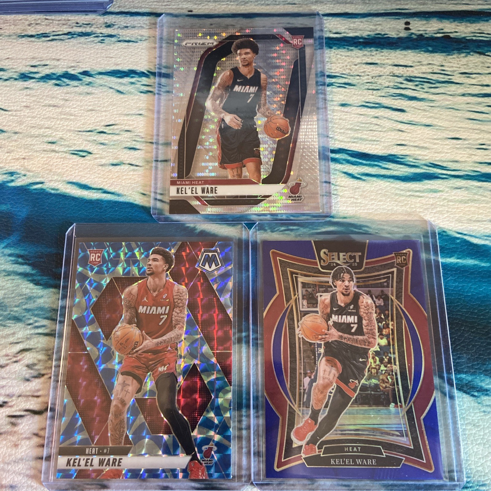 2024-25 Panini Prizm - Kel'el Ware #248 Pulsar Prizm (RC)