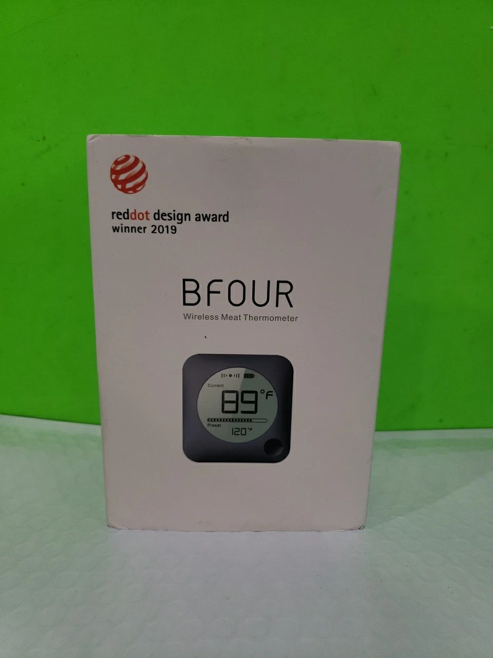 BFOUR Meat Thermometer Wireless Bluetooth, LCD Digital Meat Thermometer BF-5 EUC