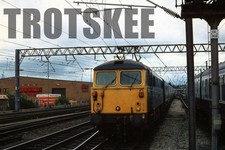 35mm Slide BR British Rail Electric Loco Class 87 87016 Carlisle 1981
