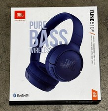 JBL Tune 510BT Wireless Bluetooth On-ear Headphones, Blue