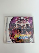 Dynamite Cop (Sega Dreamcast, 1999) Authentic Complete CIB Tested 