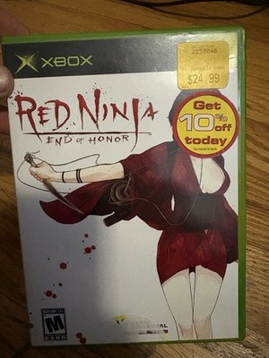 Red Ninja: End Of Honor, Xbox, Complete, Tested, Working