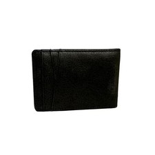 George Mens Womans Unisex Black RFID Protected Magnetic Front Pocket Wallet 