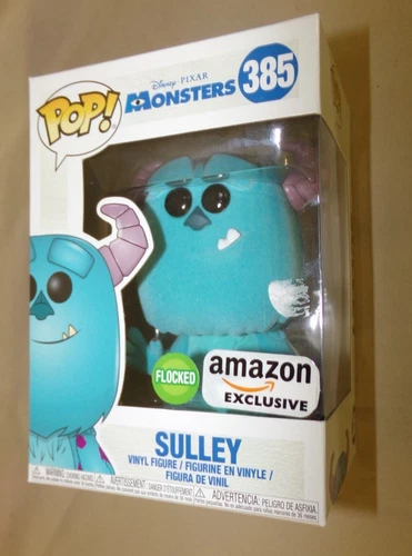 Funko Pop! Disney Monsters: Sulley #385 Flocked Amazon Exclusive