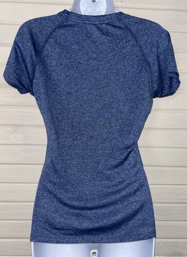 The North Face Gr. SMALL Reaxion meliert blau V-Ausschnitt T-Shirt Top Shirt Stretch gebraucht, in einwandfreiem Zustand - Bild 6 von 10