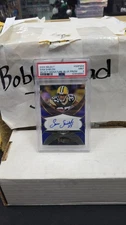 2024 SAM SHIELDS /99 SELECT SIGNATURE BLUE PRIZM AUTO PACKERS PSA 9 MINT #SSPSSS