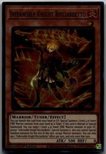 Infernoble Knight Ricciardetto Super Rare Duelist Nexus DUNE-EN013 LP