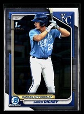 Jared Dickey 2024 Bowman Chrome Prospect 1st #BCP-19 Royals Rookie *026