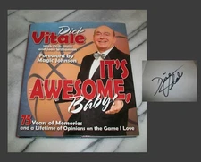 *Signed* IT'S AWESOME, BABY! 17 Years of Memories Dick Vitale, et al. 2014 HC/DJ