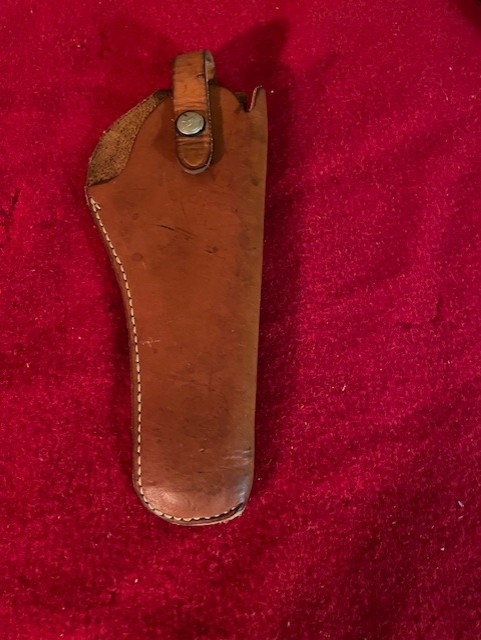 Vtg Hunter 4500-4 ViersaFit OWB Adjustable Leather Holster RH (216B)