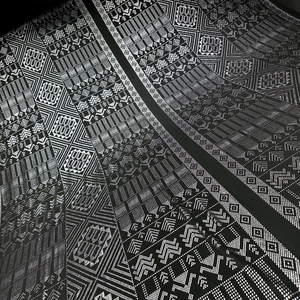 1920 年代 Assuit 复古风格服装面料生产牛奶纤维弹性面料 — 第 4/4 张图片