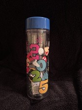 NEW Disneyland Resort 2025 Mickey Mouse Minnie Mouse Plastic Water Bottle 19.5oz