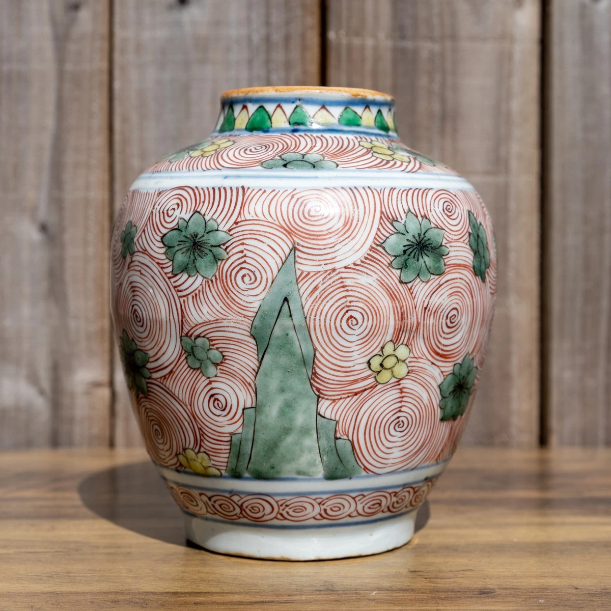 粉彩Verte 在中国古董花瓶| eBay