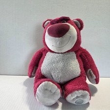Disney Store Lotso Huggin Bear Plush From Toy Story 14 inch