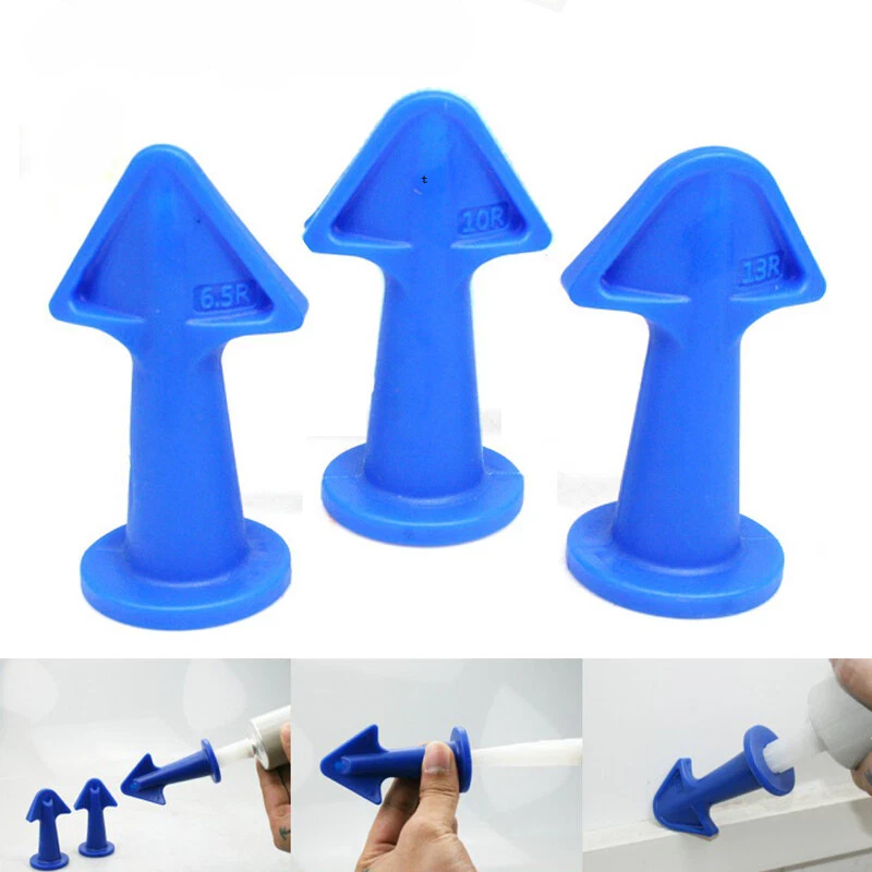 Silikon Caulking Finisher 3 IN 1 Düse Spatel Für Messer Werkzeug Gerät DE“ - Image 3 of 4