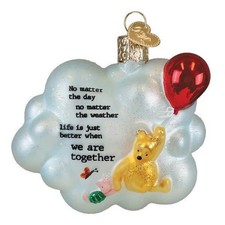Old World Christmas - Winnie And Piglet Together Ornament - 44265