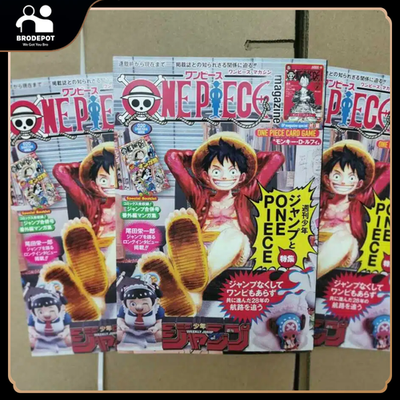 One Piece Sealed Magazine Japanese [Vol.20] w/ Promo Card Luffy SR