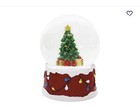 Christmas Tree Musical Snow Globe