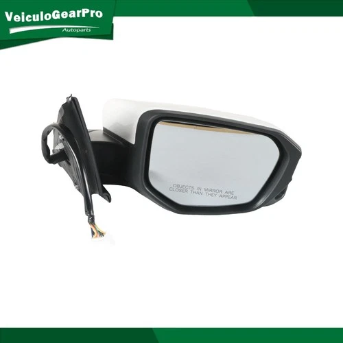 Right Side Mirror Assembly Power Fold Heated View Camera For Honda Civic 16-2021
