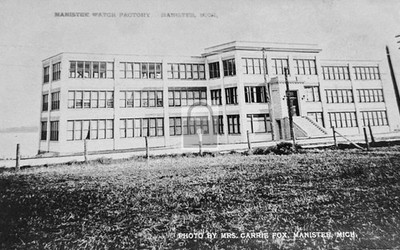Manistee Watch Factory Michigan MI - Reprint