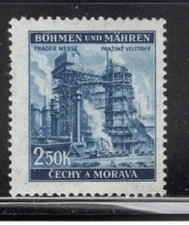 GERMANY BOHEMIA & MORAVIA STAMP WWII CECHY & MORAVIA STAMP MNH LOT 1364U