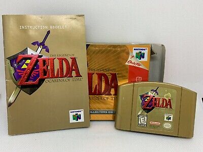 The Legend Of Zelda Ocarina Of Time Collector's Nintendo 64 N64 in Box  *CCGHouse