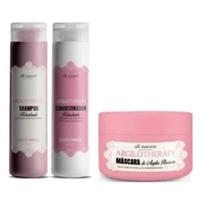 Argilotherapy Amazon White Clay Hydration High Kit 3 Products - All Nature