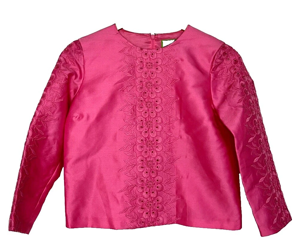 Embroidered Flower Tops for Women