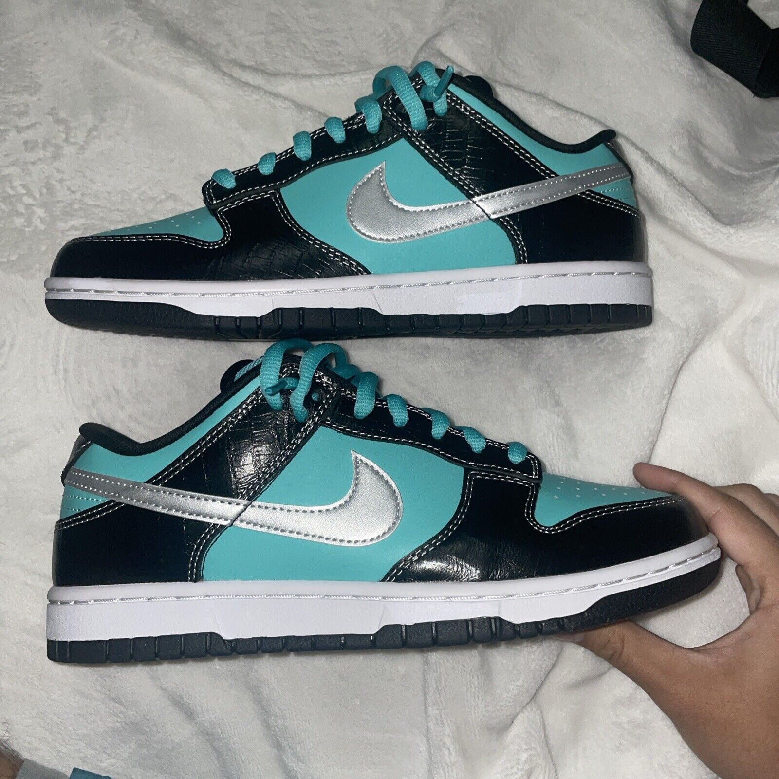 Size 8.5 - Nike SB Dunk Low Pro x Diamond Supply Co. Tiffany for 