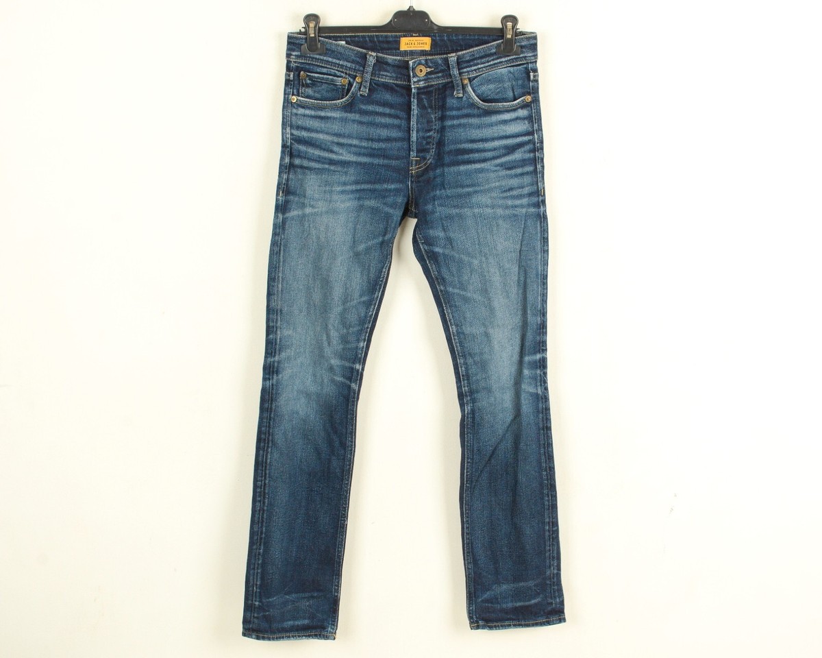 JACK & JONES Herren Jeans JJIMIKE JJORIGINAL AM 782 - Relaxed Fit, Plus Size, 5 Taschen