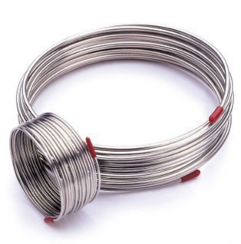 2m 304 Stainless Steel Flexible Hose Outer Diameter 1/8'' Gas Liquid Tube - Picture 1 of 1