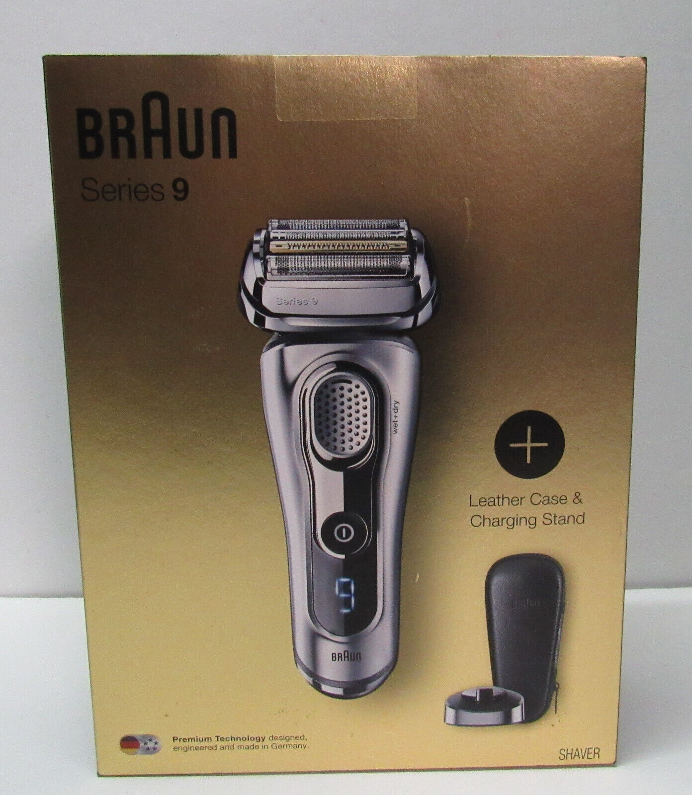 Braun Series 9 9260PS SyncroSonic Mens Shaver Kit With Leather Case New