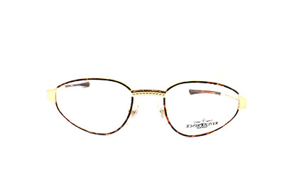 Gestell für Optische Brille Mann Italy Jahre 90 Vintage Prince Oliver Gold