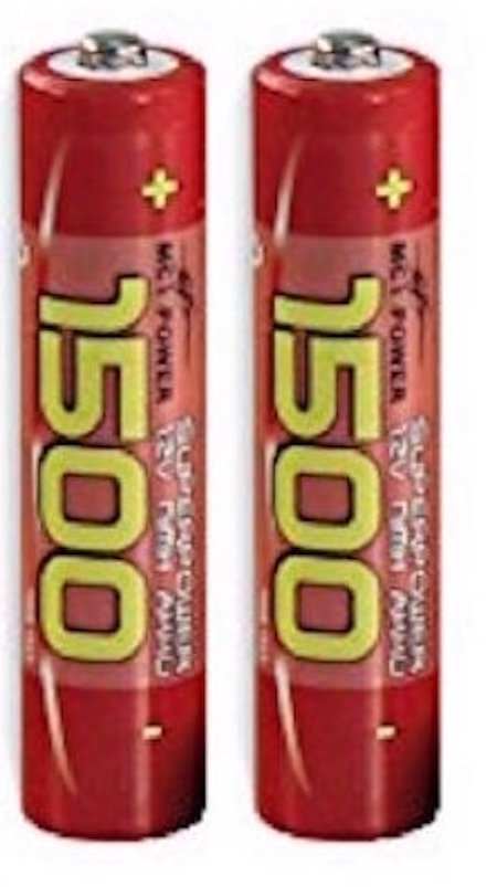 Thumbnail - 2x Power Akkus Aaa Micro 1500 Mah Nimh Für Telefon Siemens Gigaset
