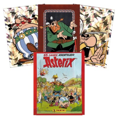 Panini Asterix 65 Jahre Abenteuer Sticker 1 bis 130 Sammlung 2024
