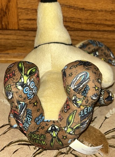 Looney Tunes Plush Sticker Bomb Stuffed Wile E. Coyote - Picture 6 of 10
