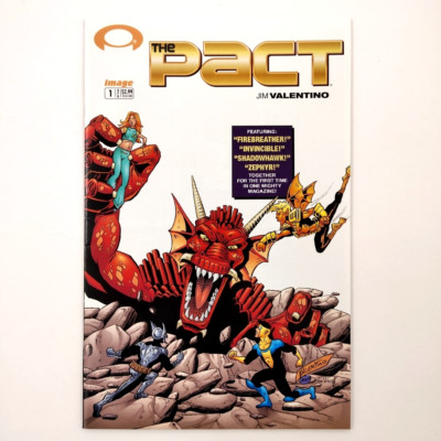 The Pact #1 Vol. 2 VF Image Comics 2005 Jim Valentino Invincible Appearance