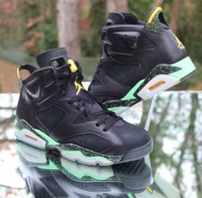 Size 10.5 - Air Jordan 6 Retro Brazil Pack for sale online | eBay