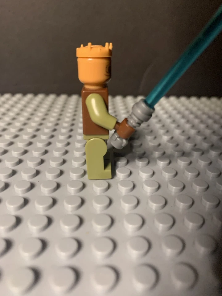 Minifigura de ladrillo de caballero Jedi Kao Cen Darach con impresión personalizada de Star Wars  Foto 3 de 3