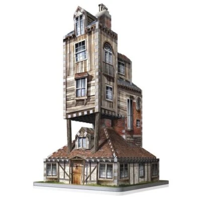 Wrebbit HARRY POTTER 3D Puzzle DER FUCHSBAU - WEASLEY FAMILY BURROW 415 Teile - Bild 1 von 2